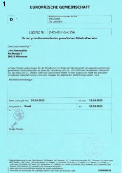 EU-Lizenz